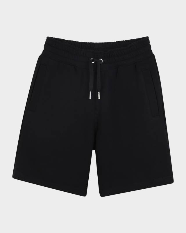 Boy's Embroidered Logo Shorts, Size 8-14